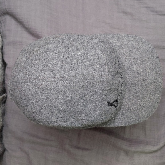 Bridger Bowl Montana Hat Cap Strap Back Gray Wool Nylon Panel Skin to Win - Picture 3 of 12